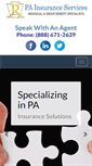 Mobile Screenshot of painsuranceservices.com